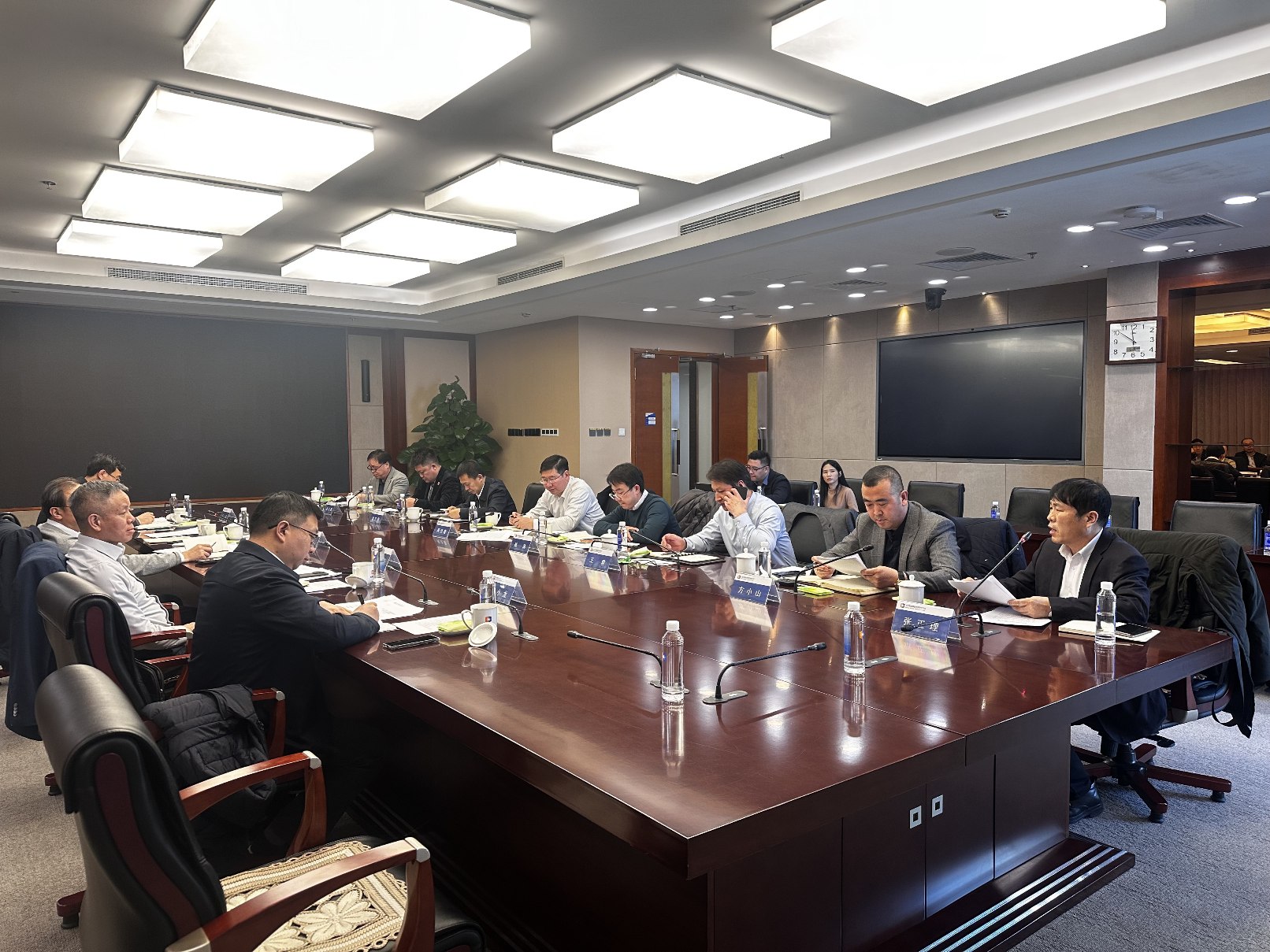 总经理参加北京市政府组织的企业家座谈会